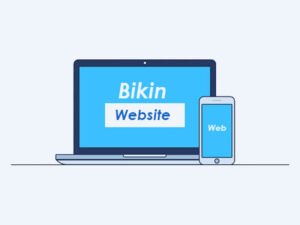 cara bikin website